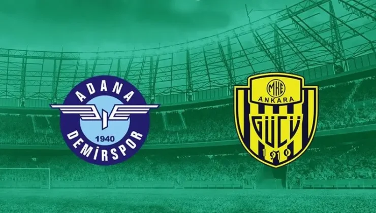 Adana Demirspor – Ankaragücü maçı ne zaman, saat kaçta, hangi kanalda?