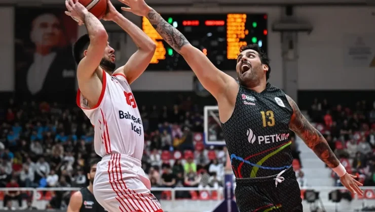 Aliağa Petkimspor, Bahçeşehir Kolejini 76-61 Yendi