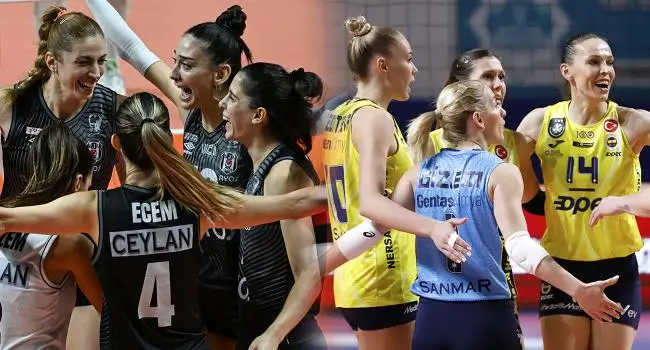 Derbi: Beşiktaş Ayos – Fenerbahçe Opet Mücadelesi Voleybolda!