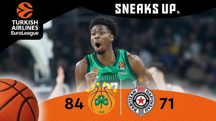 Maç Özeti: Panathinaikos 84-71 Partizan