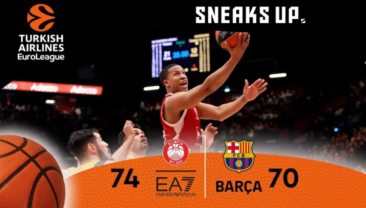 MAÇ ÖZETİ: Olimpia Milano 74-70 Barcelona