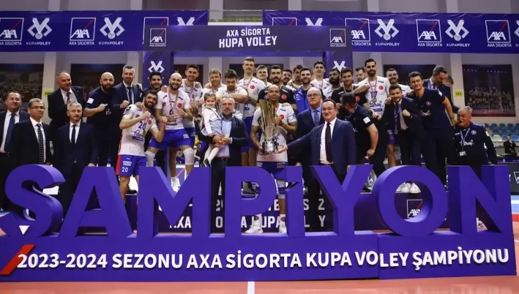 Kupa Voley’de şampiyonluk Halkbank’ın!