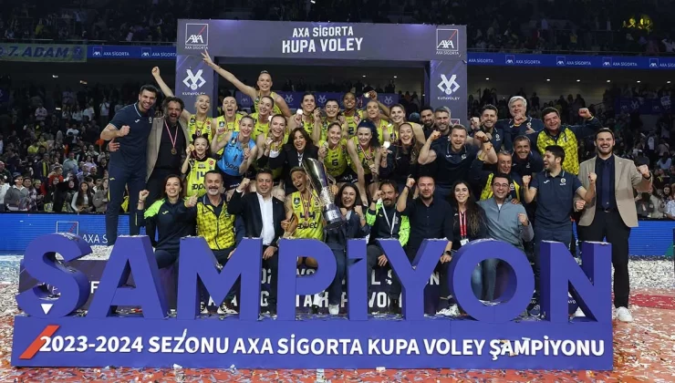 Kupa Voley şampiyonu Fenerbahçe Opet!