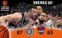 Maç Özeti: Partizan 87-83 Baskonia