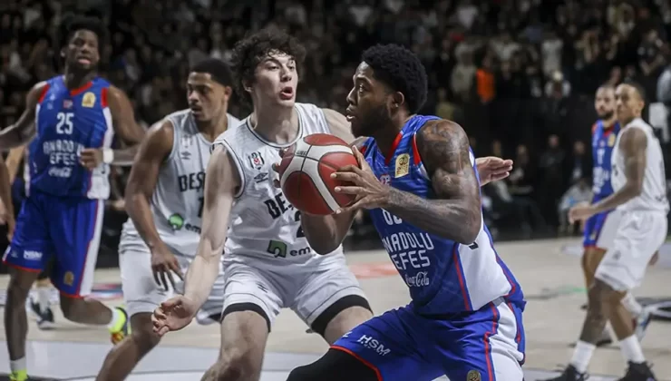 Potada derbi: Anadolu Efes – Beşiktaş Emlakjet