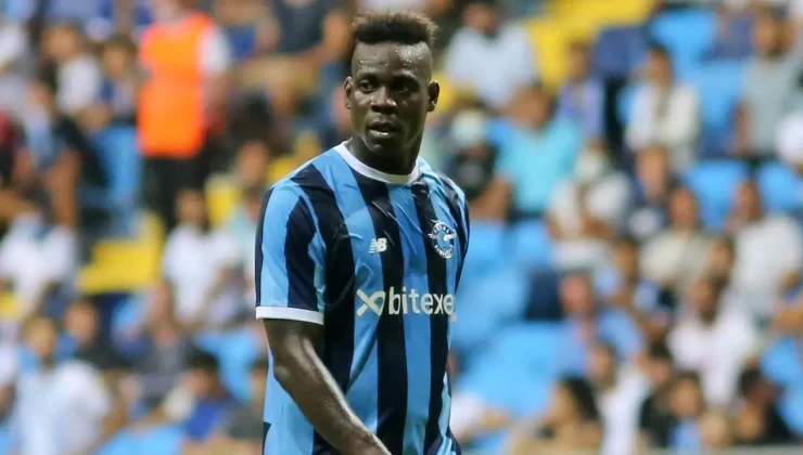 Mario Balotelli, Adana Demirspor’a veda etti!