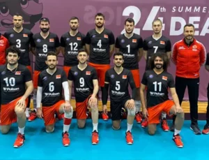 Erkek Milli Voleybol takımı rahat kazandı