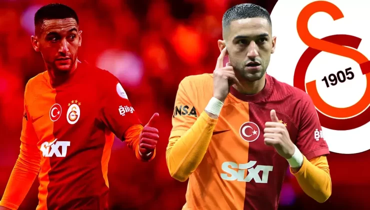 Hakim Ziyech, Galatasaray’da çok mutlu!