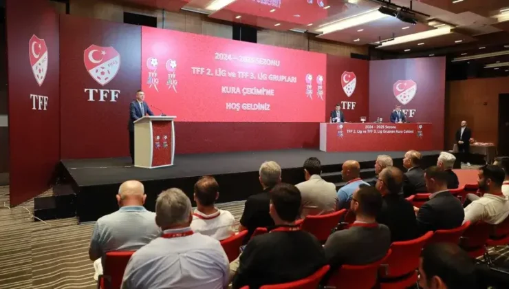 TFF 2. Lig ve TFF 3. Lig’de gruplar belirlendi