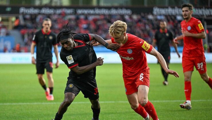 Bayer Leverkusen Holstein Kiel: 2-2 MAÇ SONUCU – ÖZET