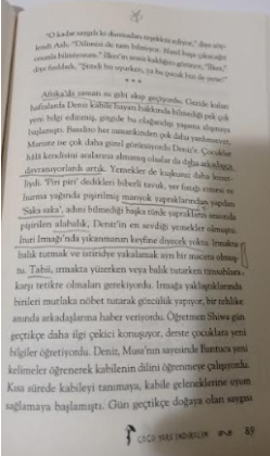 göğü yere indirelim özet